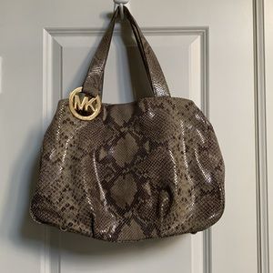 Michael Kors Snakeskin Purse